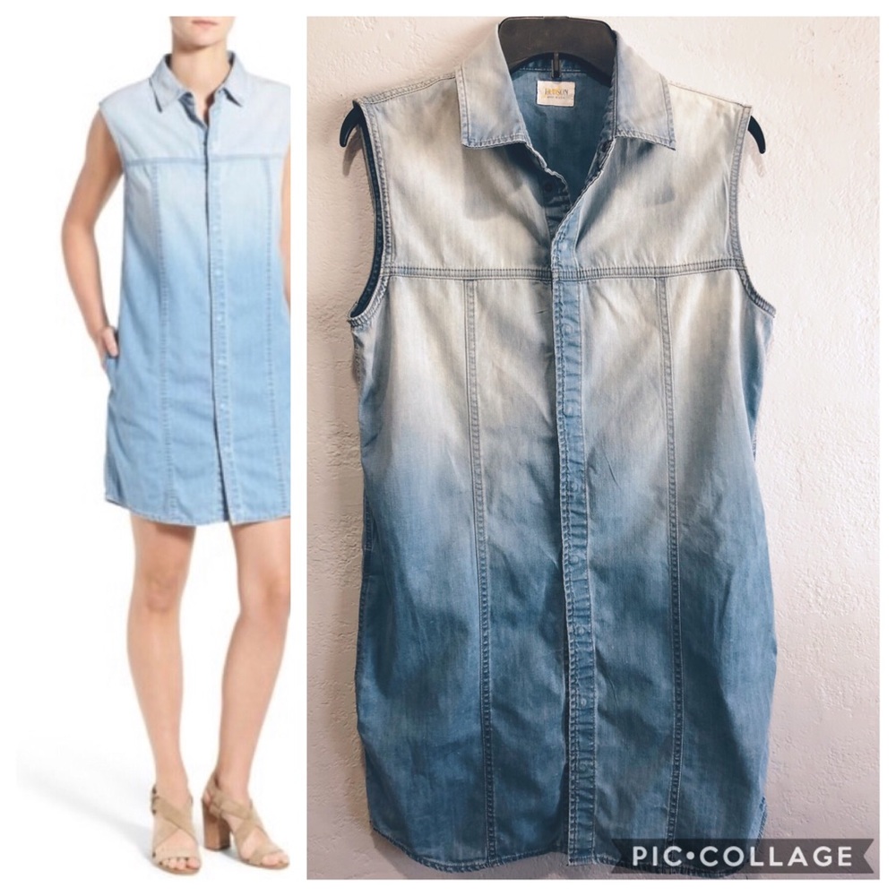 Hudson "Jules" Sleeveless Shirtdress